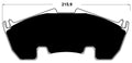 Porterfield Brake Pads for 2011 MERCEDES-BENZ SLR