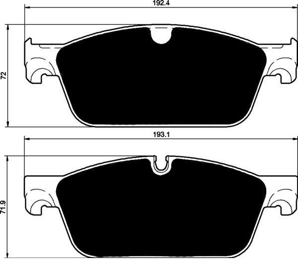 Porterfield Brake Pads for 2015 MERCEDES-BENZ GL350 Bluetec w/AMG perf pkg