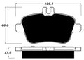 Porterfield Brake Pads for 2015 MERCEDES-BENZ CLA250 W/AMG BRAKES