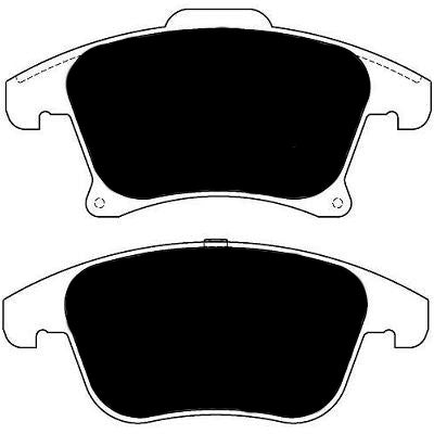 Porterfield Brake Pads for 2017 LINCOLN MK Z