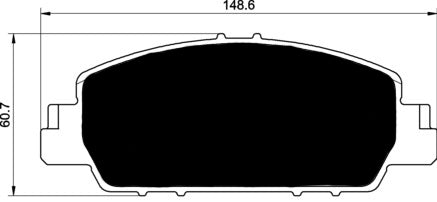 Porterfield Brake Pads for 2016 HONDA ACCORD Sedan EX-L