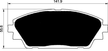 Porterfield Brake Pads for 2014 MAZDA 3 (JAPAN BUILD)