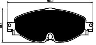 Porterfield Brake Pads for 2017 AUDI A3/A3 Quattro