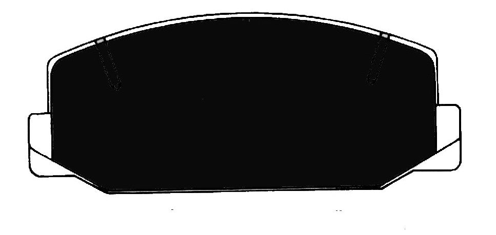 Porterfield Brake Pads for 1971 TOYOTA CORONA RT W/MT