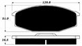 Porterfield Brake Pads for 1983 NISSAN 280ZX