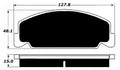 Porterfield Brake Pads for 1990 HONDA CIVIC Hatchback