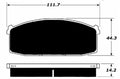Porterfield Brake Pads for 1987 NISSAN 200SX 4cyl
