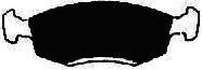 Porterfield Brake Pads for 1987 MERKUR XR4 Ti