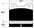 Porterfield Brake Pads for 1976 BMW 2002