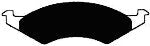 Porterfield Brake Pads for 1991 FORD TAURUS Rear Disc w/phenolic piston