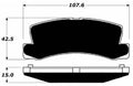Porterfield Brake Pads for 1999 TOYOTA SOLARA R/Discs