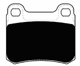 Porterfield Brake Pads for 1985 MERCEDES-BENZ 190D 2.2L