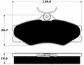 Porterfield Brake Pads for 1985 VOLKSWAGEN VANAGON