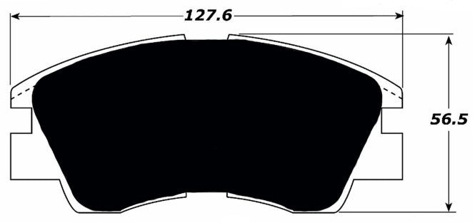 Porterfield Brake Pads for 1989 MITSUBISHI Van
