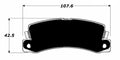 Porterfield Brake Pads for 1988 CHEVROLET NOVA DOHC Eng.