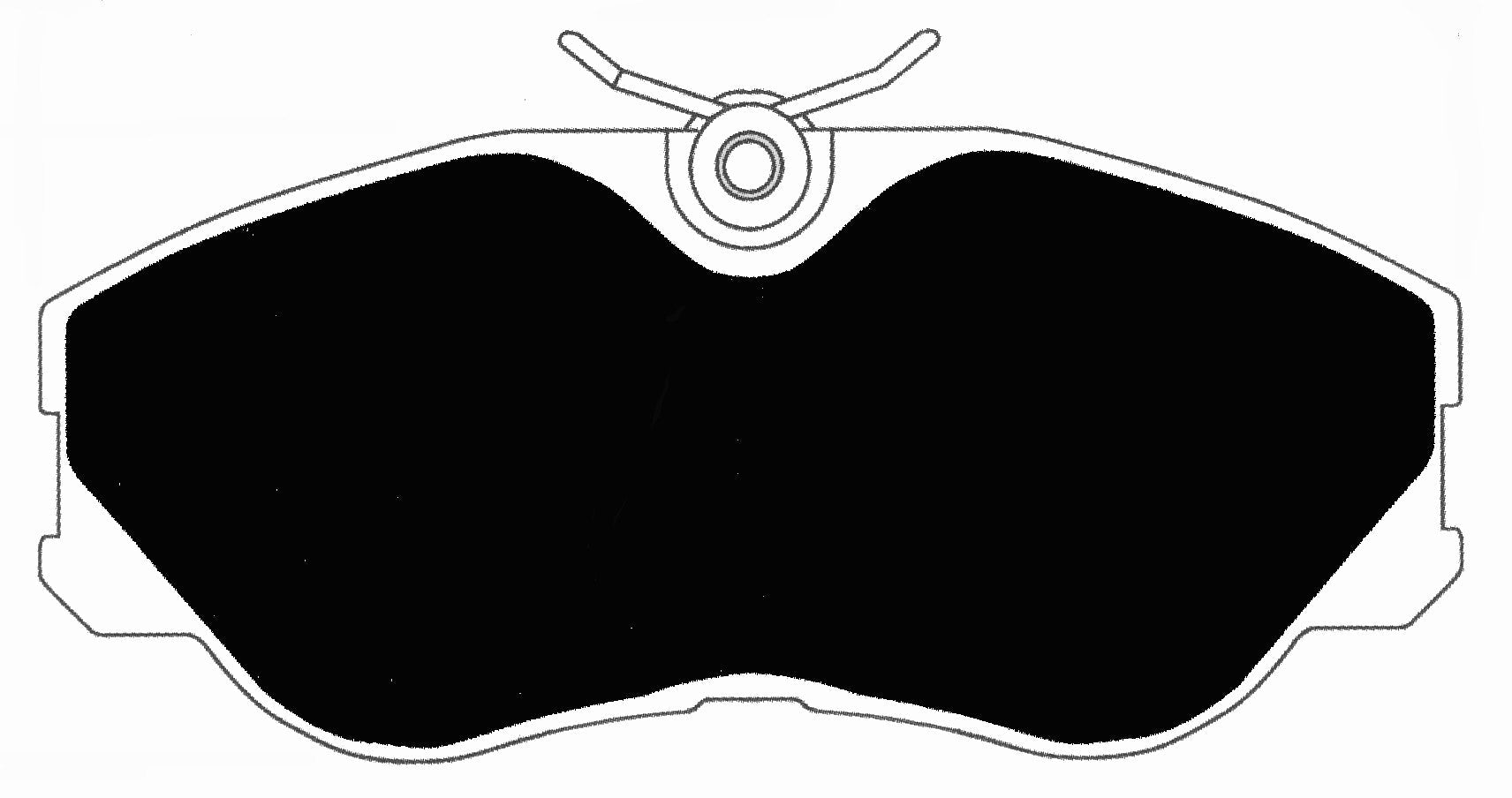 Porterfield Brake Pads for 1987 NISSAN 300ZX Turbo