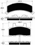 Porterfield Brake Pads for 1991 GMC C1500 2WD Std Cab Std Ch