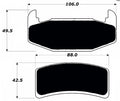 Porterfield Brake Pads for 1991 OLDSMOBILE CUTLASS SUPREME (W BODY)