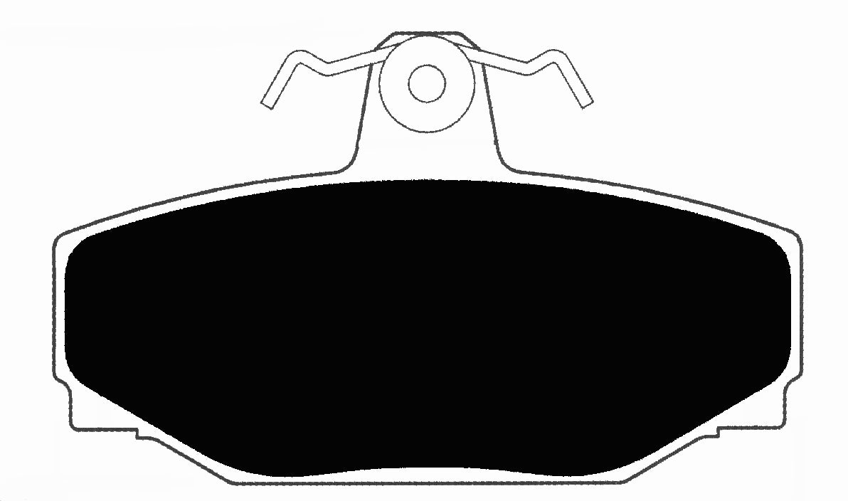 Porterfield Brake Pads for 1998 VOLVO V70 AWD