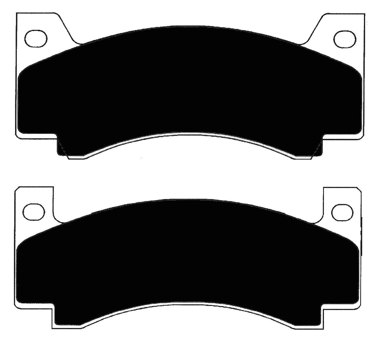 Porterfield Brake Pads for 1974 DODGE CHALLENGER