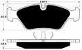 Porterfield Brake Pads for 1985 BMW 633CSI