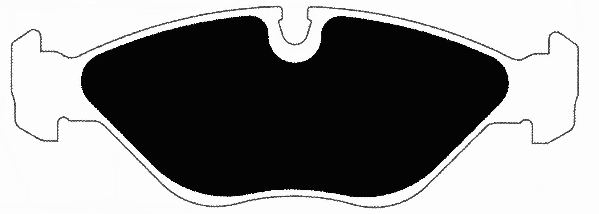 Porterfield Brake Pads for 1993 SAAB 9000