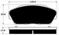 Porterfield Brake Pads for 1991 HONDA CIVIC Sedan EX