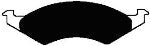Porterfield Brake Pads for 1989 MERCURY COUGAR w/Rear Discs