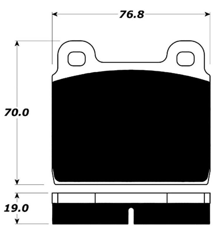 Porterfield Brake Pads for 1979 VOLKSWAGEN TRANSPORTER
