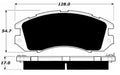 Porterfield Brake Pads for 1995 SUBARU IMPREZA COUPE L- 4WD