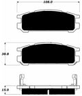 Porterfield Brake Pads for 1997 SUBARU SVX