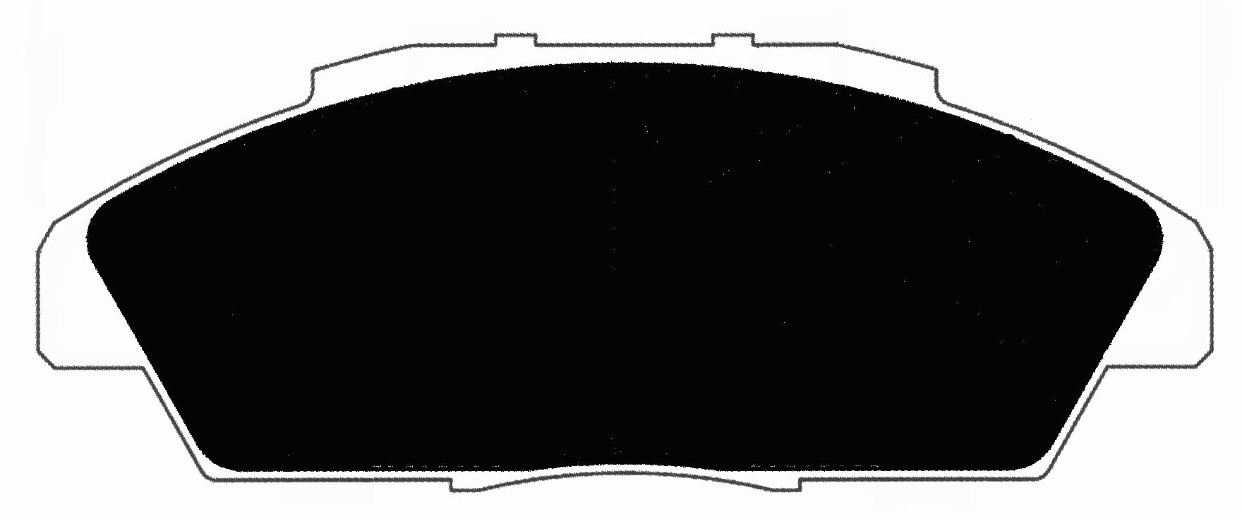 Porterfield Brake Pads for 1992 HONDA ACCORD Sedan - Nissin Front Caliper R/Disc