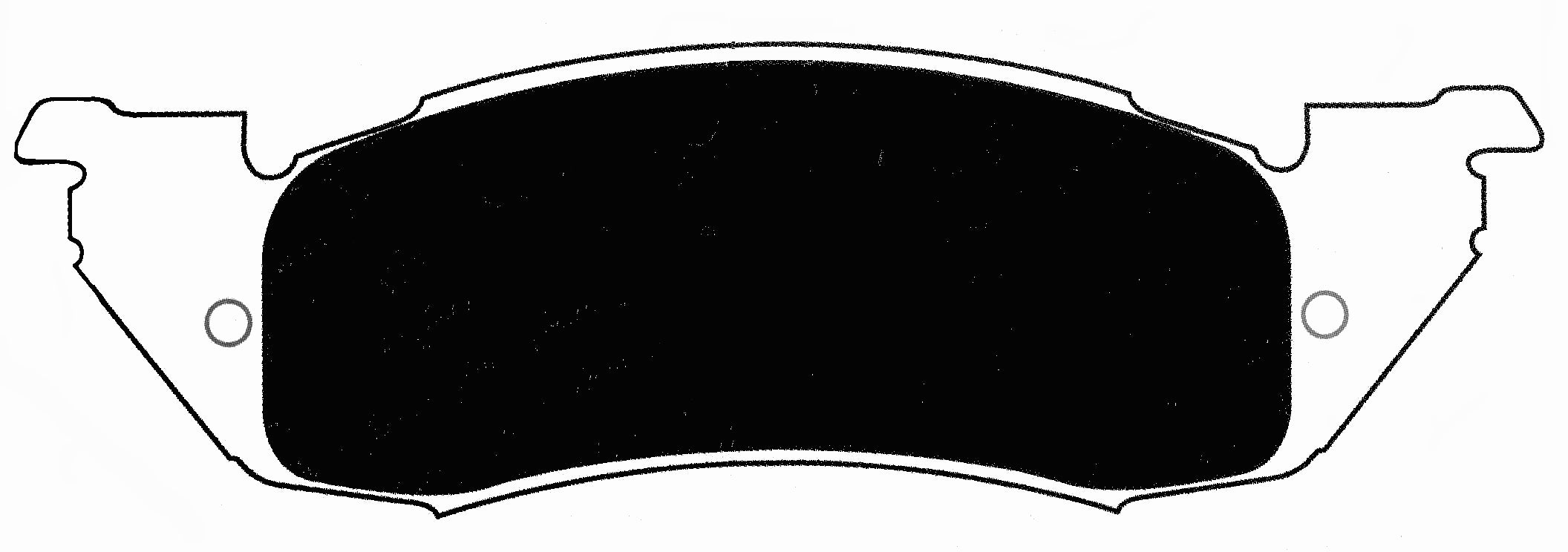 Porterfield Brake Pads for 1991 DODGE DAKOTA 2WD 10" Rear Shoe