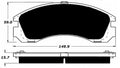 Porterfield Brake Pads for 1997 MITSUBISHI 3000 GT-SL