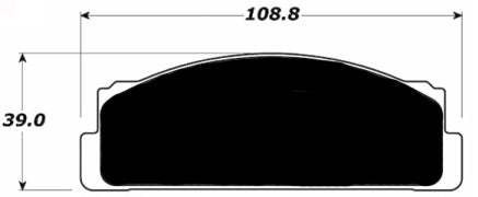Porterfield Brake Pads for 1968 FIAT SPIDER 124