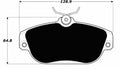 Porterfield Brake Pads for 1997 VOLVO V90