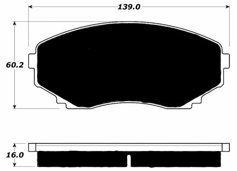 Porterfield Brake Pads for 1994 MAZDA MPV