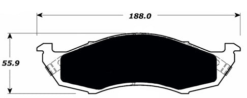 Porterfield Brake Pads for 1999 NISSAN QUEST