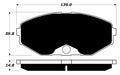Porterfield Brake Pads for 1997 INFINITI J30