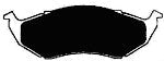 Porterfield Brake Pads for 1993 DODGE INTREPID R/Drum