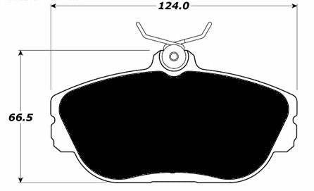 Porterfield Brake Pads for 1995 FORD TAURUS R/Disc