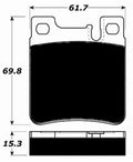 Porterfield Brake Pads for 1997 MERCEDES-BENZ SL320