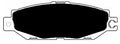 Porterfield Brake Pads for 1993 LEXUS LS 400