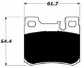 Porterfield Brake Pads for 1987 MERCEDES-BENZ 190E 2.6L w/ASR