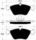 Porterfield Brake Pads for 1994 SAAB 900 Series