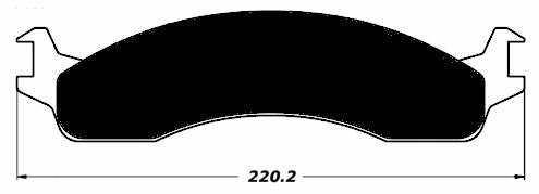 Porterfield Brake Pads for 1996 FORD F350 1 Ton 4WD DRW  3