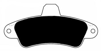 Porterfield Brake Pads for 2000 MERCURY MYSTIQUE R/Disc