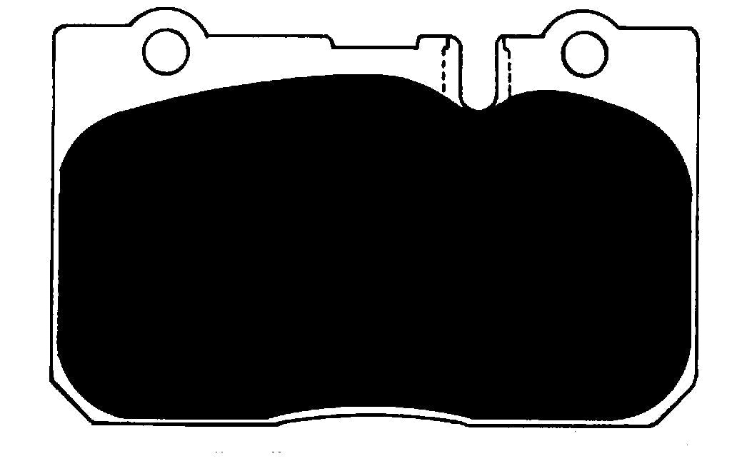 Porterfield Brake Pads for 1998 LEXUS LS 400