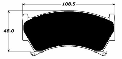 Porterfield Brake Pads for 1995 NISSAN 200SX