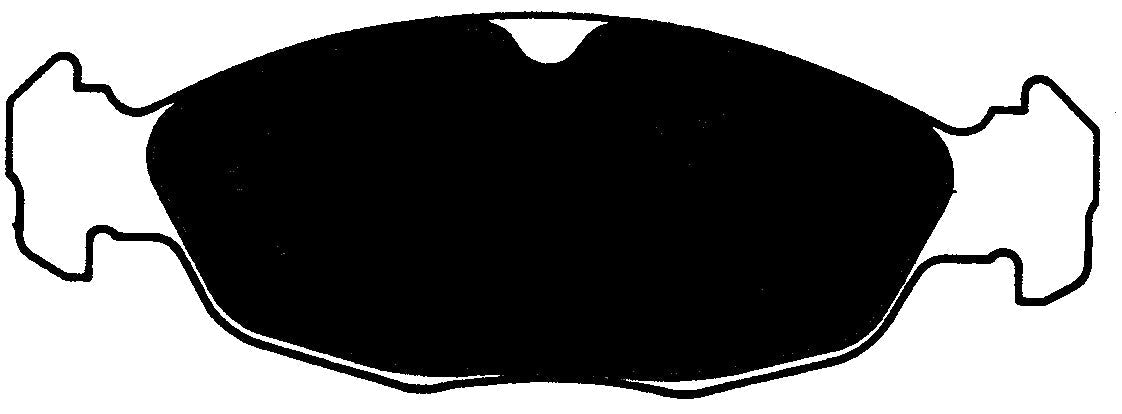 Porterfield Brake Pads for 2000 JAGUAR XJ 6